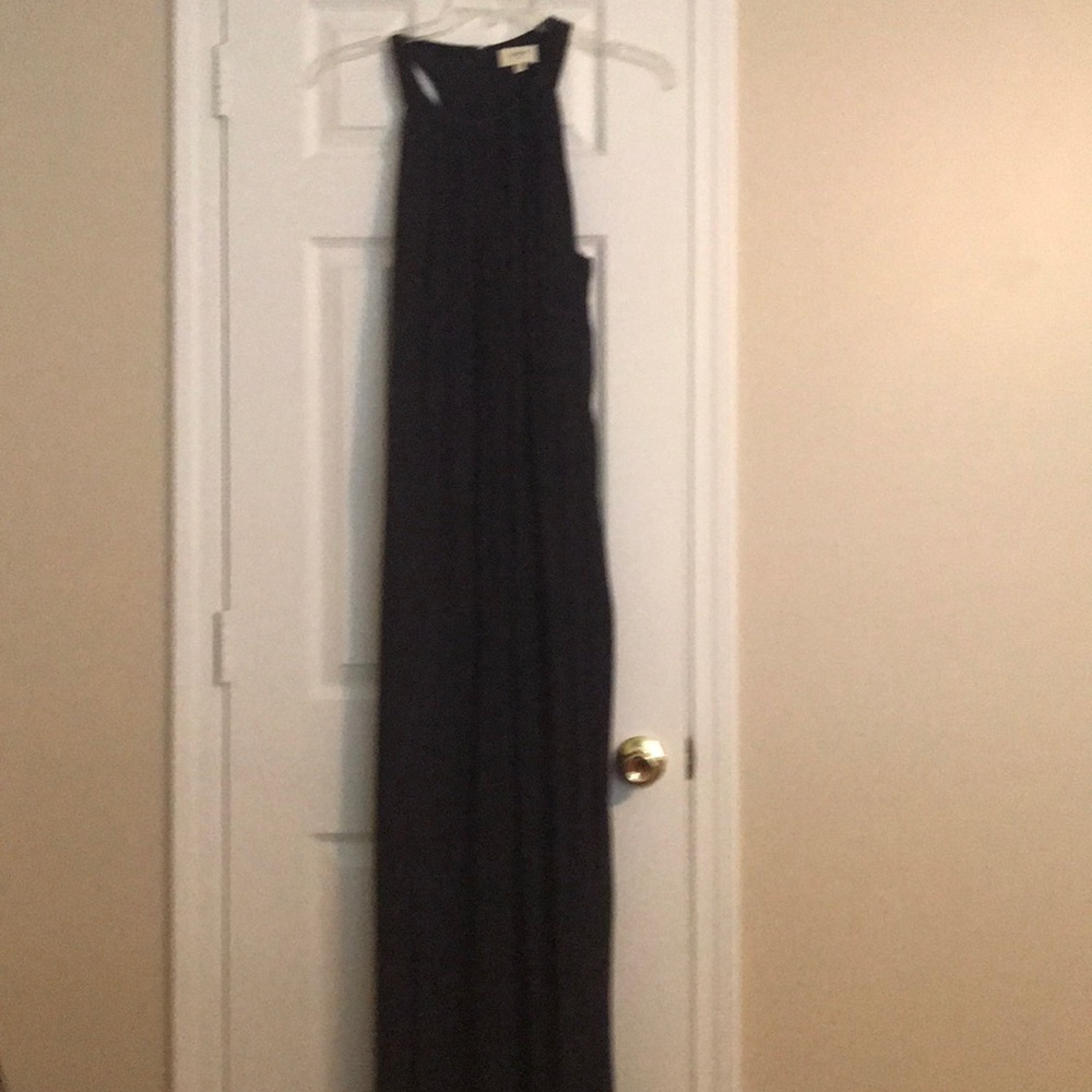 Everly navy blue maxi dress